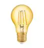 Osram Vintage 1906 LED E27 Poire Filament Dorée 7.5W 865lm - 825 Blanc Très Chaud | Équivalent 60W