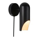 DFTP by Nordlux Rochelle Wandlamp Metaal Zwart | 76mm - Geschikt voor GU10