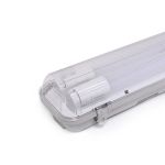 Noxion Réglette LED Étanche Boîtier Vide  Poseidon V2.0 incl. 2x Noxion Tube LED T8 Standard Output 17.5W 2x1800lm - 840 Blanc Froid | 120cm