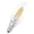 Ledvance Classic LED E14 Bougie Filament Claire 3.4W 470lm - 827 Blanc Très Chaud | Équivalent 40W