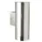 Nordlux Tin Applique Murale Aluminium et Verre Up & Down - Extérieur | 76mm - IP54 - Convient pour 2x GU10