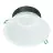 Philips Downlight LED Coreline DN142B Aluminium Blanc 11W 1200lm 60D - 840 Blanc Froid | Diamètre 155mm - IP20 - Dimmable - Blanc Réflecteur - Emergency
