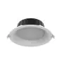 Noxion Downlight LED Hera Moyen Encastré Blanc 21W 2400lm - 827-830-840 CCT | 226mm - Diamètre 200mm