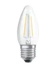 Ledvance Classic LED E27 Bougie Filament Claire 4.8W 470lm - 827 Blanc Très Chaud | Dimmable - Équivalent 40W
