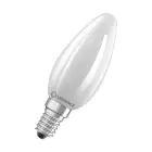Ledvance LED Classic E14 Bougie Filament Dépolie 1.2W 255lm - 840 Blanc Froid | Équivalent 25W