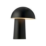 DFTP by Nordlux Tafellamp Faye Metaal Zwart 1W 300lm - 827 Zeer Warm Wit | 173mm - Touch Dimbaar
