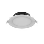 Noxion LED Downlight Hera Plat Inbouw Wit 9W 900lm 80D - 827-830-840 CCT | 132mm - Zaagmaat 120mm